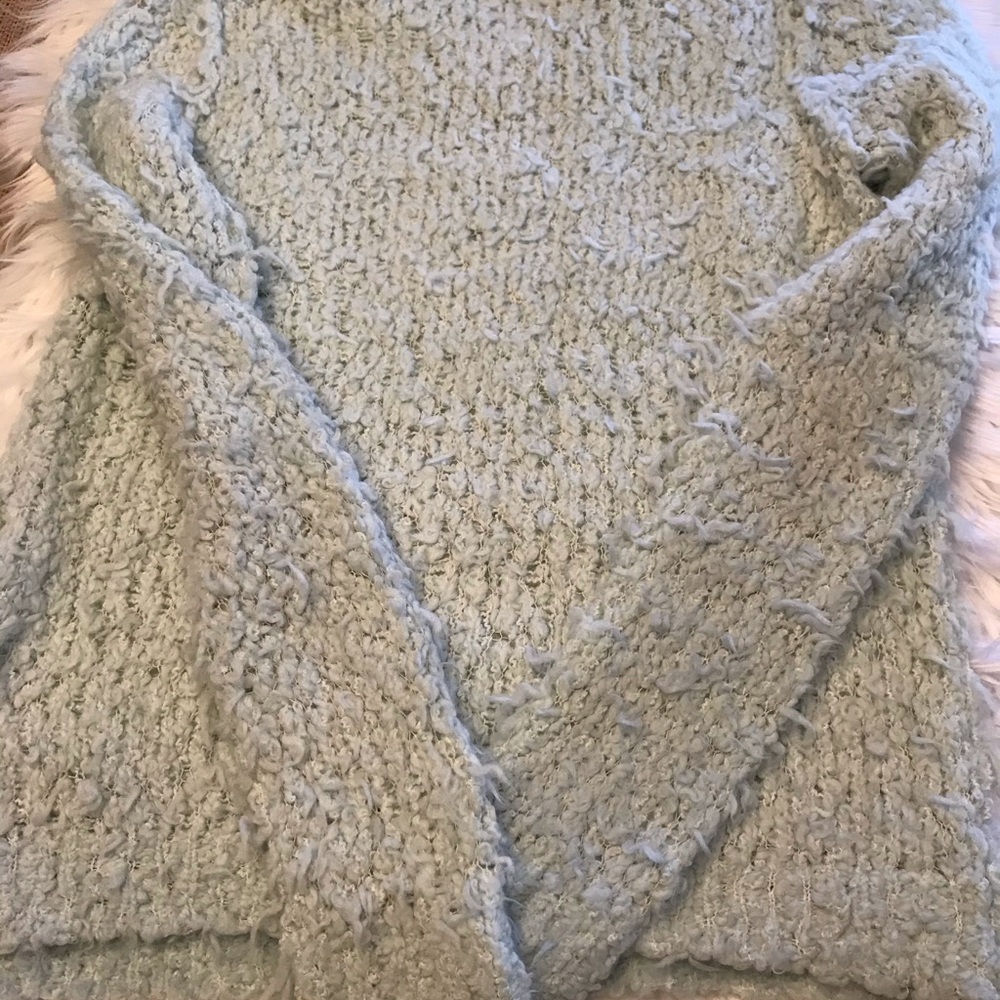 Free People Fuzzy nubby knit sweater - Picture 9 of 10
